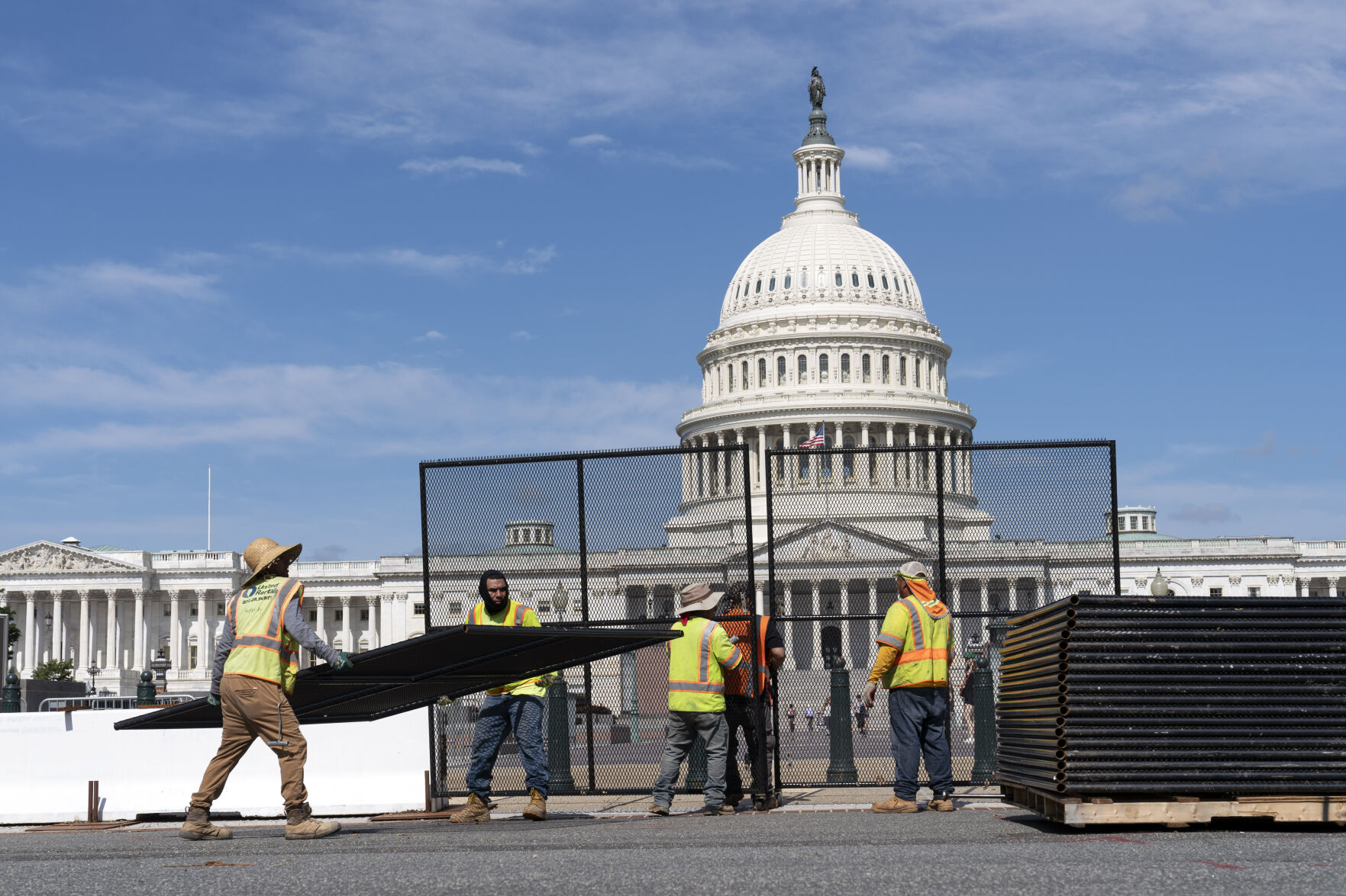 APTOPIX Capitol Breach Fence